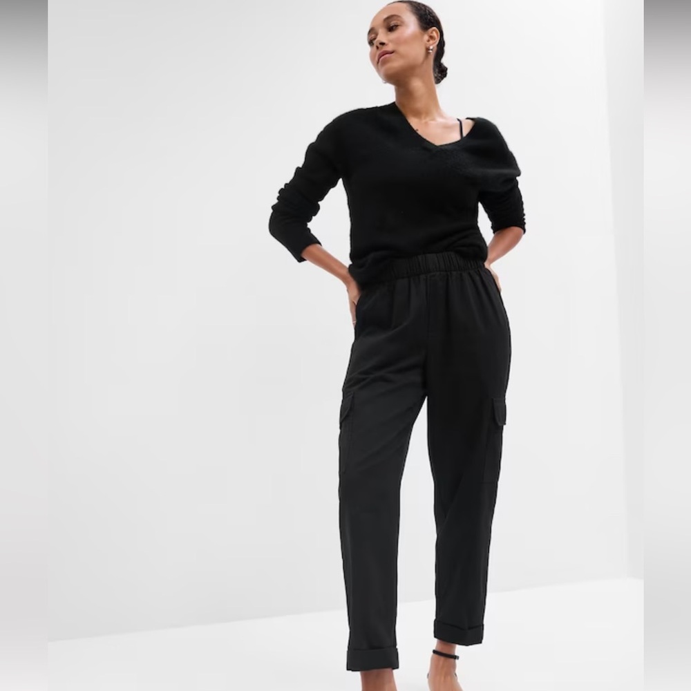 GAP Twill Pull On Cargo Pants with Washwell